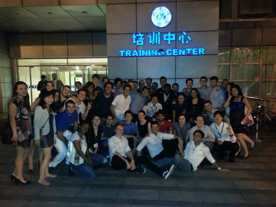 At the Beihang Training Center, where most of the delegates were staying during the SGC.